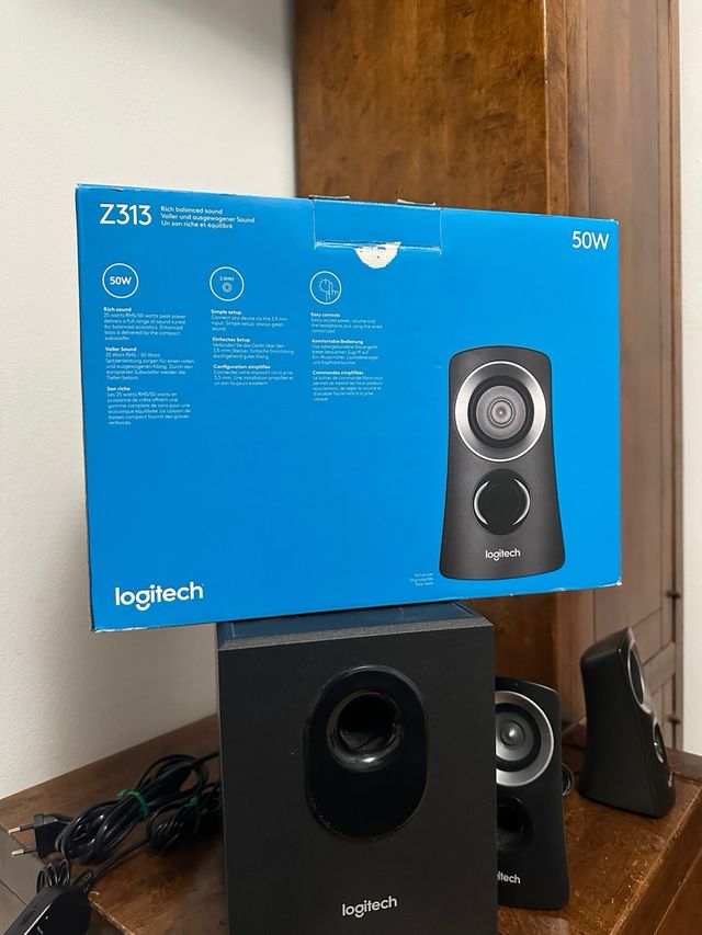 impianto audio logirech