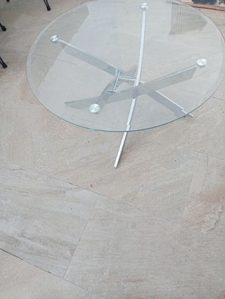 Mesa de cristal