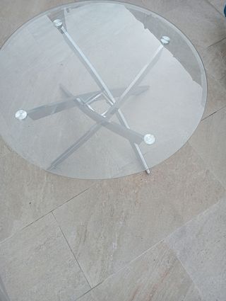 Mesa de cristal