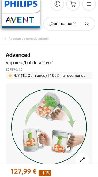 Robot Cocina Philips Avent