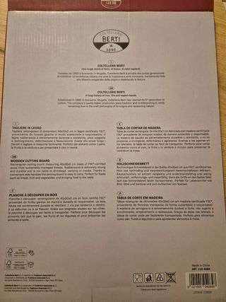 Tagliere da cucina Berti 
