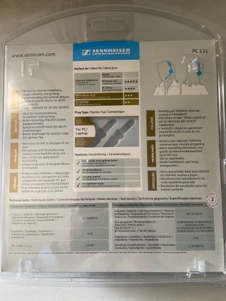 Auriculares Sennheiser Comunications