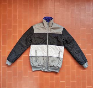 Adidas giubbotto piumino donna taglia S grigio 