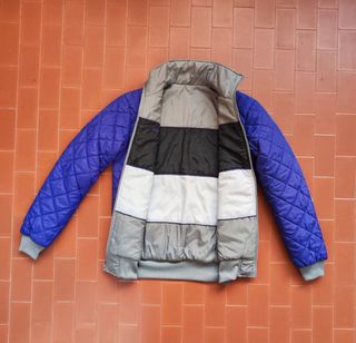Adidas giubbotto piumino donna taglia S grigio 