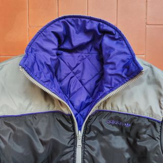 Adidas giubbotto piumino donna taglia S grigio 