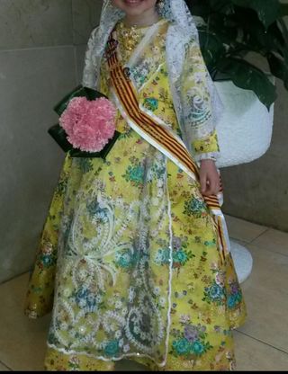 TRAJE FALLERA NIÑA