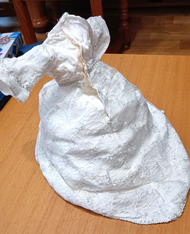 Traje de novia de Nancy año 1974