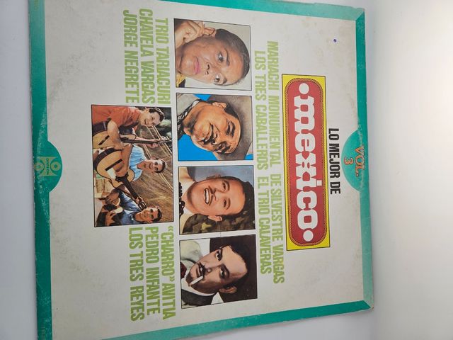 Pack Lp vinilo lo mejor de mexico