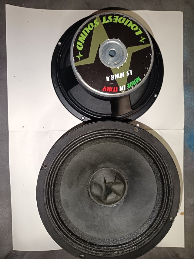  4 Woofer da 20cm 550wat
