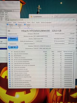 Disco Hitachi 320Gb