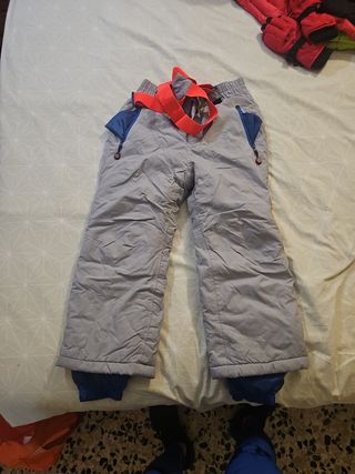 Pantalón para la nieve con tirantes