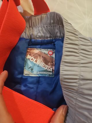 Pantalón para la nieve con tirantes