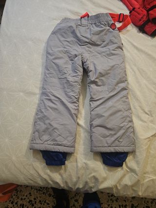Pantalón para la nieve con tirantes