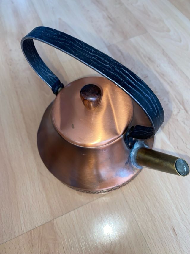Tetera de cobre 