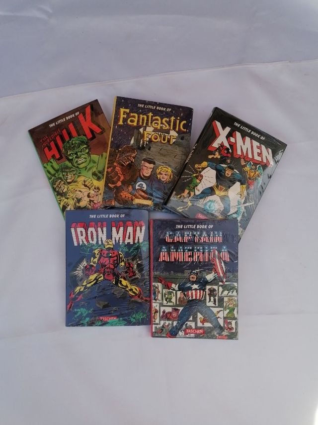 CÓMIC. HÉROES. ANTOL. 5 LIBROS. TASCHEN