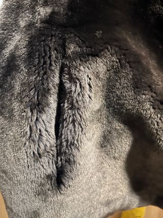 Chaquetón mouton color marron chocolate