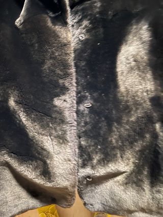 Chaquetón mouton color marron chocolate