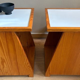 Mesitas de noche vintage