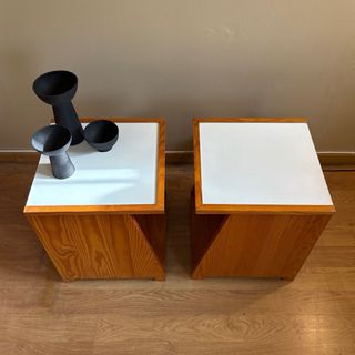 Mesitas de noche vintage