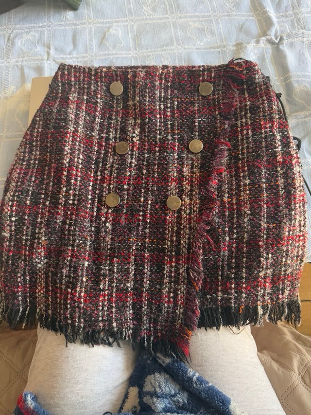 Mini falda de invierno