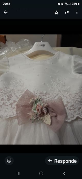 Vestido de Comunión niña