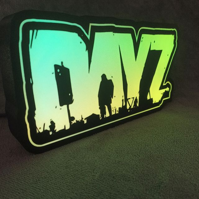 Dayz com LED RGB! Caixa de luz! Decor