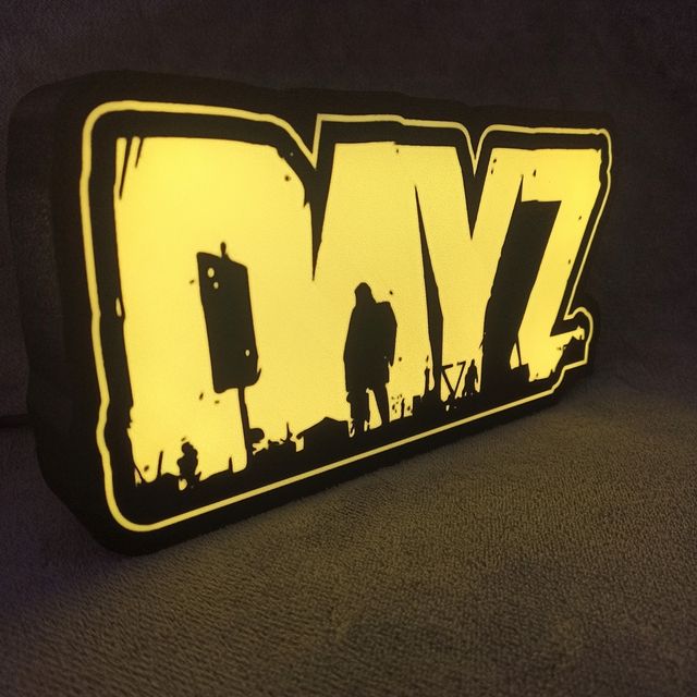 Dayz com LED RGB! Caixa de luz! Decor