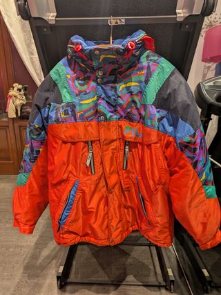 Giaccia da sci fila vintage