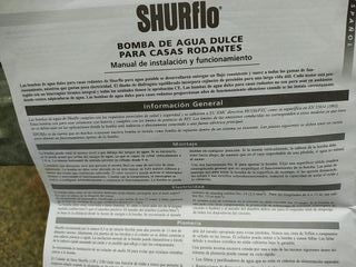 BOMBA DE AGUA PARA AUTOCARAVANA-CAMPER