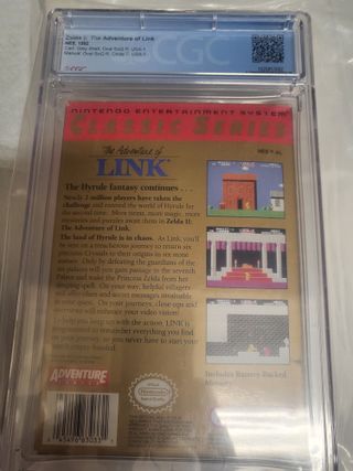 Cgc the legend of zelda II
