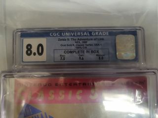 Cgc the legend of zelda II