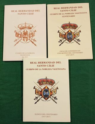 Lote "Cuerpo de la Nobleza Valenciana"