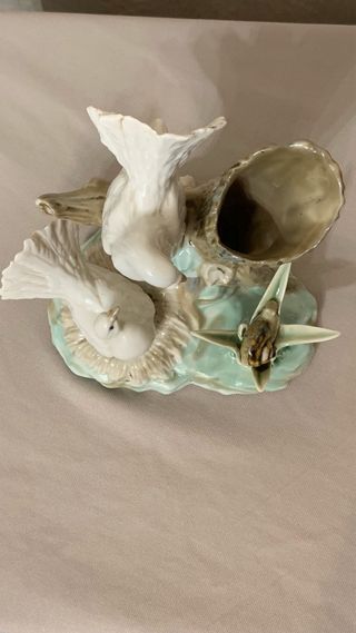 Porcelana 2 palomas