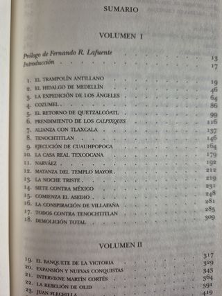 Hernán Cortés  2 tomos