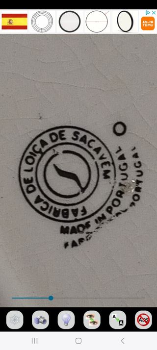 bandeja ensaladera de cerámica