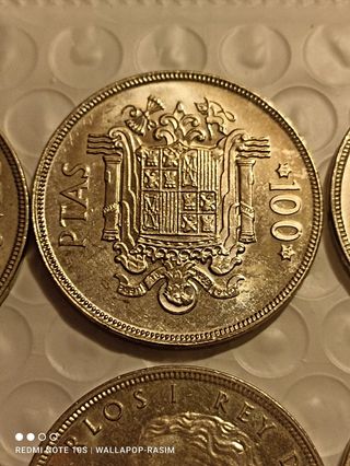 10 MONEDAS 100 PESETAS 1975*76
