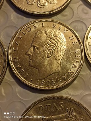 10 MONEDAS 100 PESETAS 1975*76