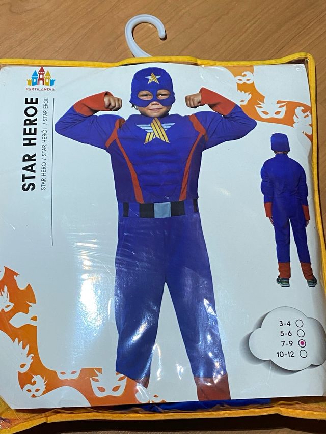 Disfraz infantil super heroe