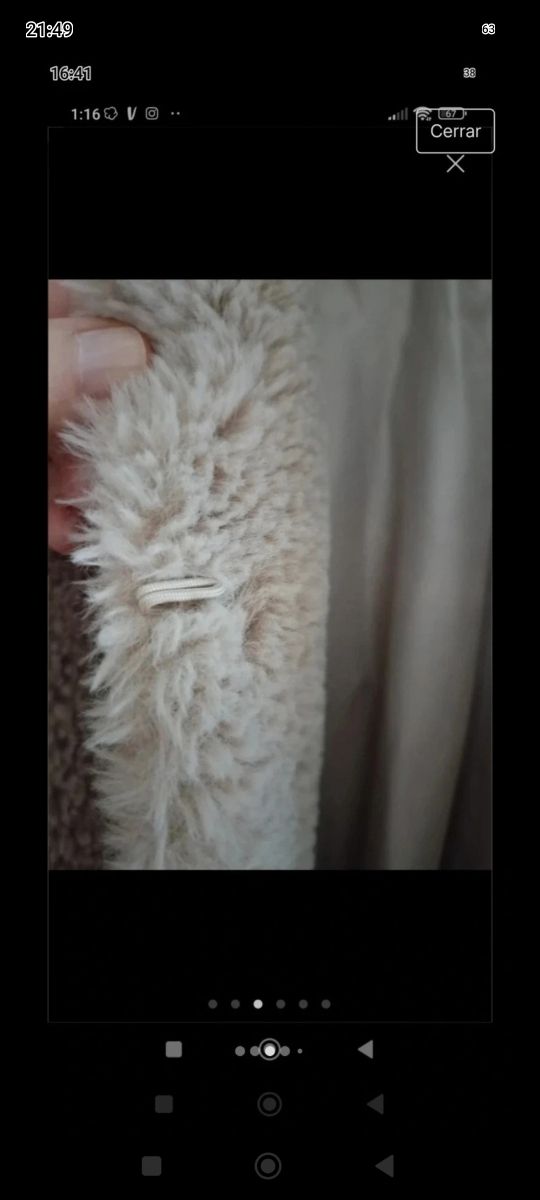 OPortunidad! Chaquetón Talla única