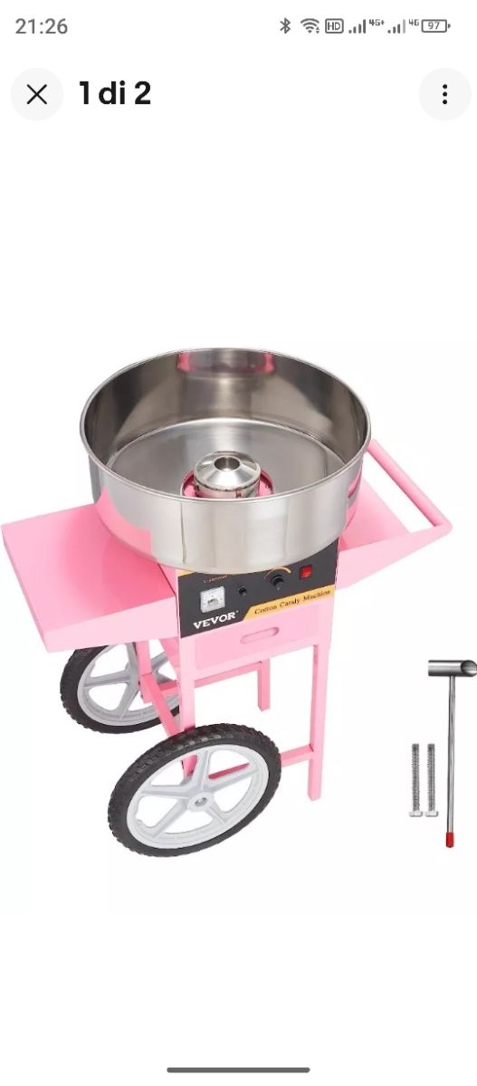 Vendita Macchina Zucchero Filat