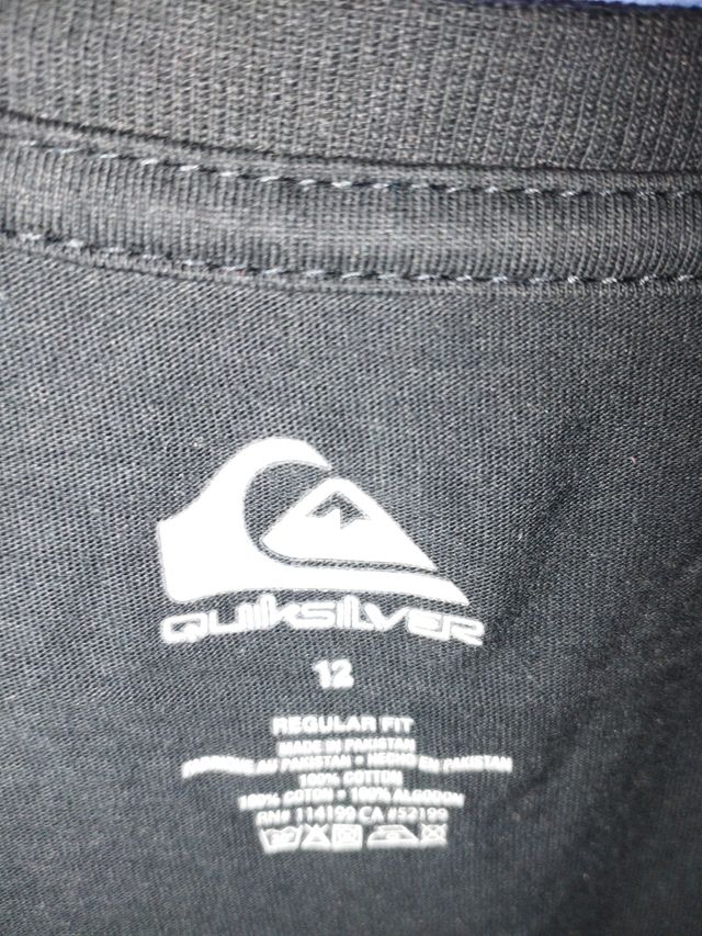 Camiseta quiksilver talla 12 años