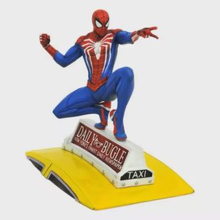 FIGURA SPIDERMAN SOBRE TAXI