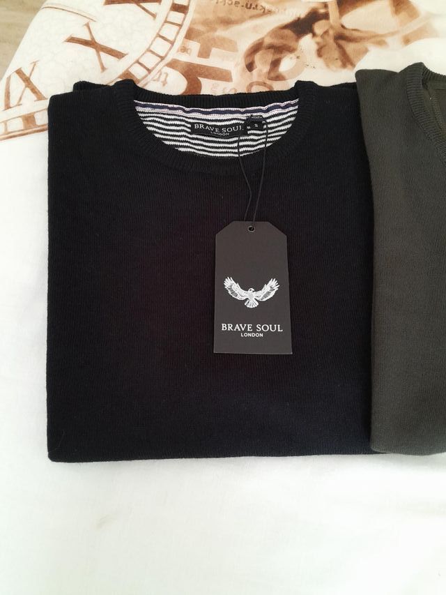 BRAVE SOUL pack 3 suéter para hombre/mujer T/S