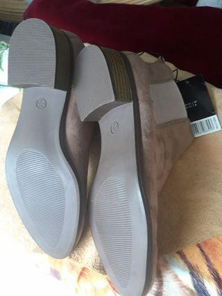 Botines mujer ESMARA-marrón claro-talla 37.37,5.38