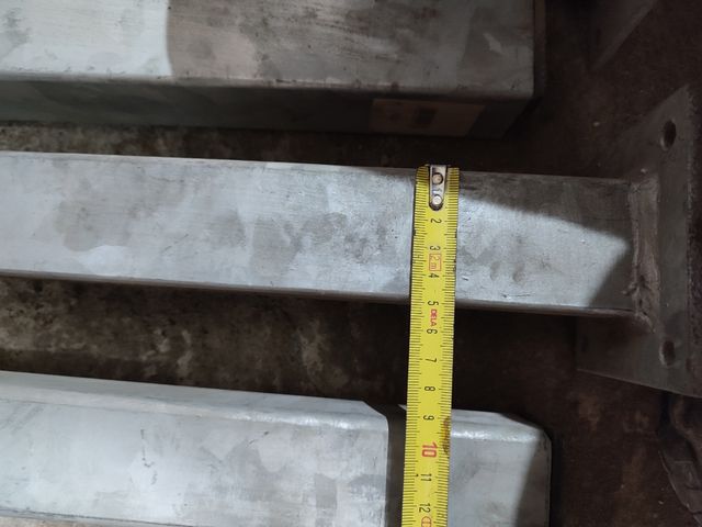 Soporte puntales cuadrado 