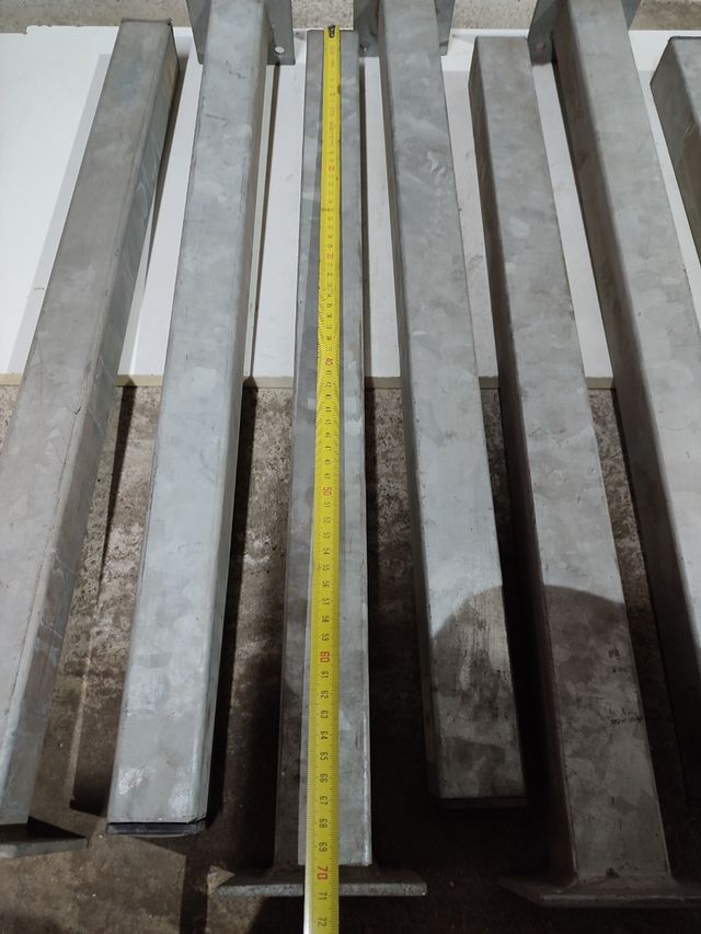 Soporte puntales cuadrado 