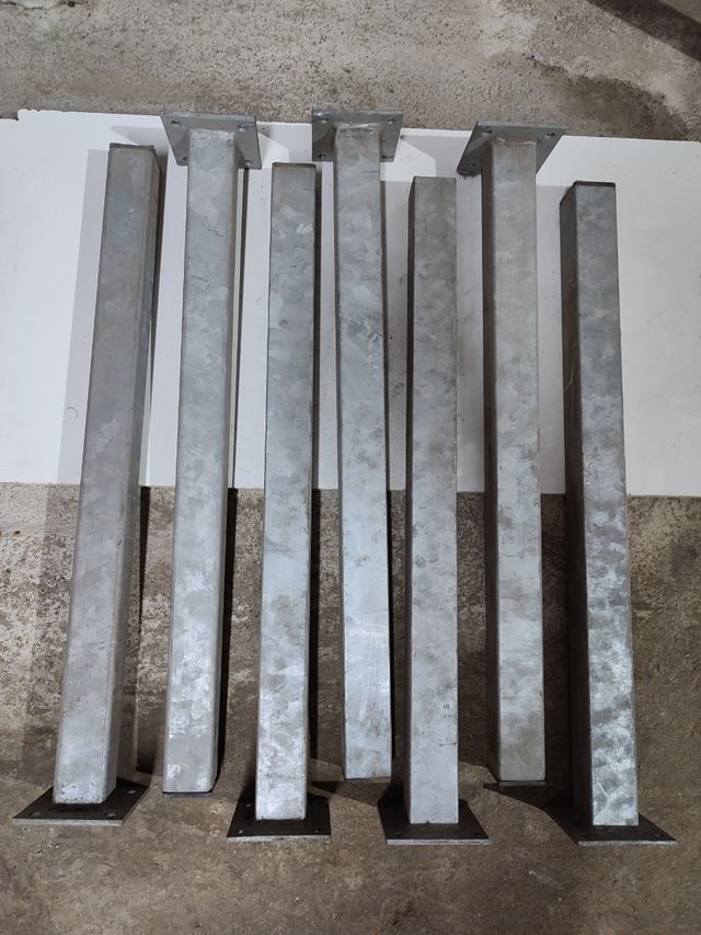 Soporte puntales cuadrado 