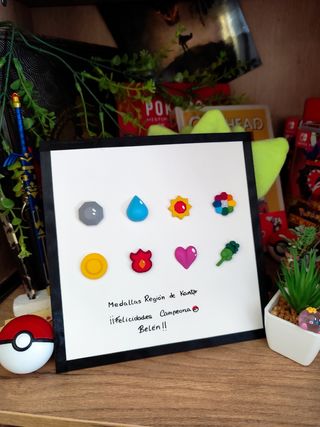 Medallas Pokémon Kanto