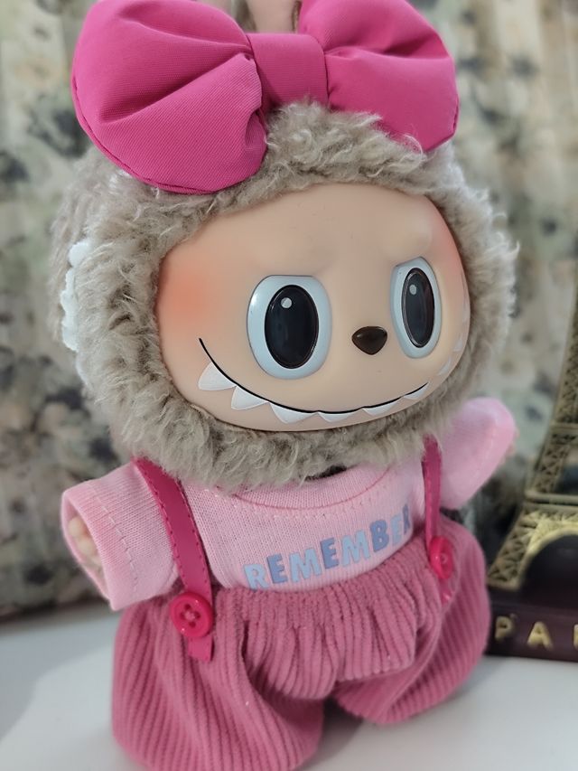 Conjunto look ropa para Labubu Blue Jeans