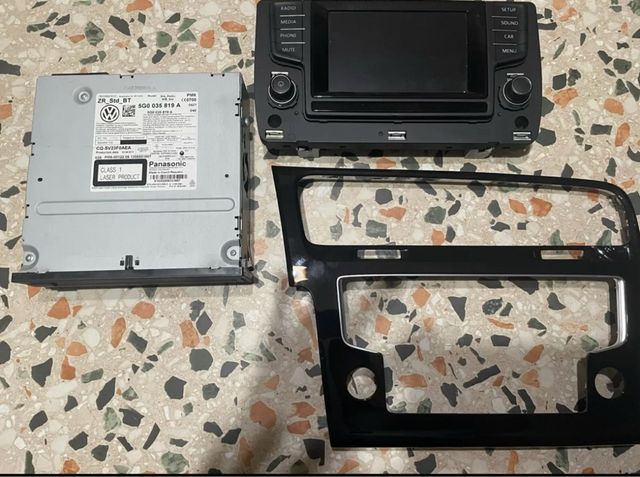 Stereo autoradio golf 7